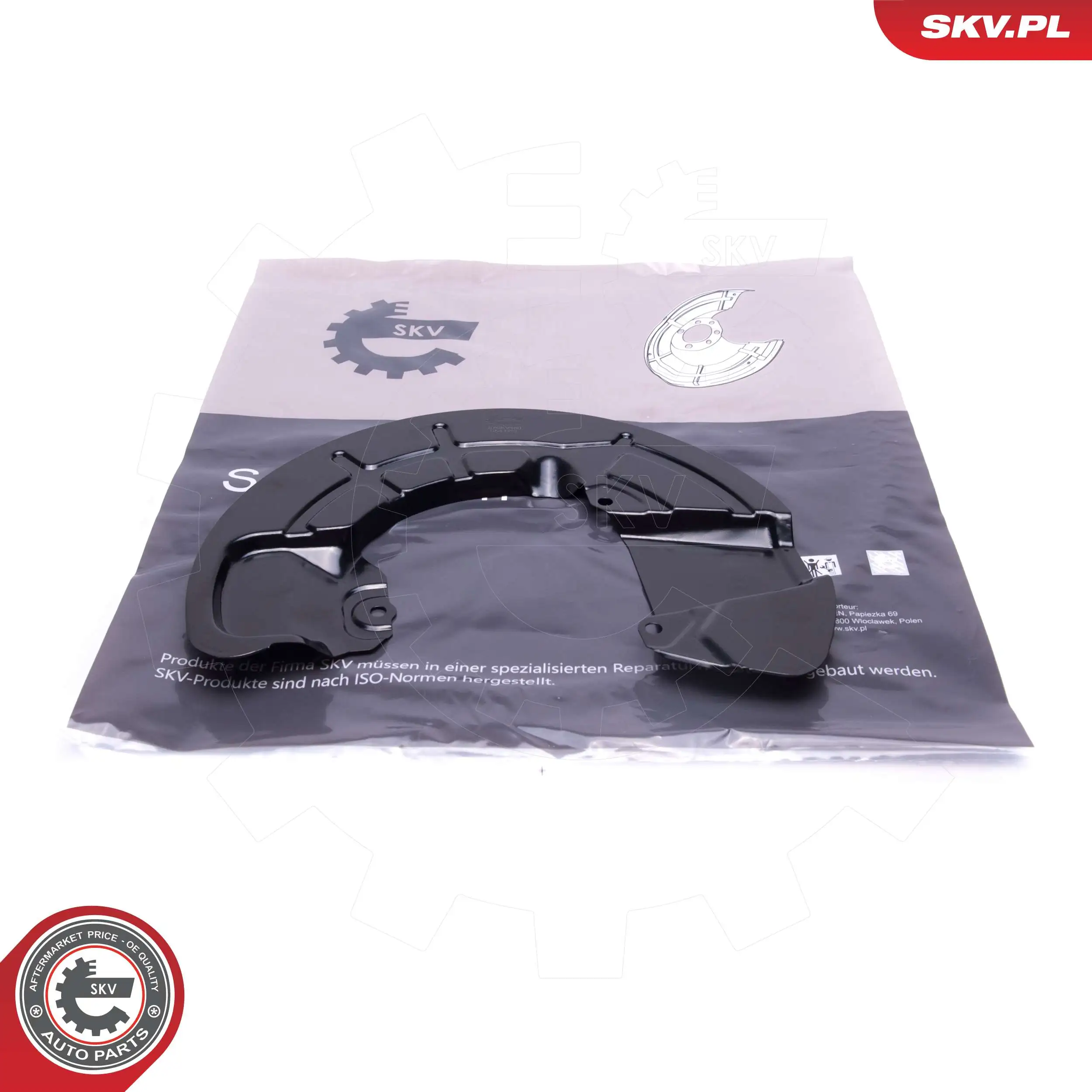 Splash Guard, brake disc